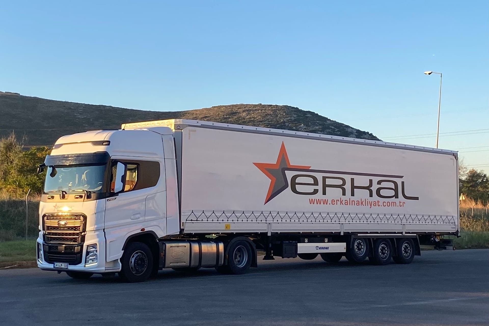 Erkal Nakliyat yol operasyon aracı